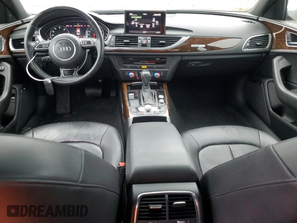 2018 Audi A6 Premium Plus with VIN WAUG8AFCXJN045091, listed as a Copart auction lot 58022345 with 70,815 mi miles and Salvage title. Bid and sale history available at DreamBid. Image 8.