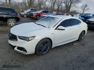 2018 Acura TLX w/A-SPEC Pkg with VIN 19UUB2F62JA009797, listed as a Copart auction lot 46893535 with 0 mi miles and Non Repairable. Bid and sale history available at carsss.com. Image 1.