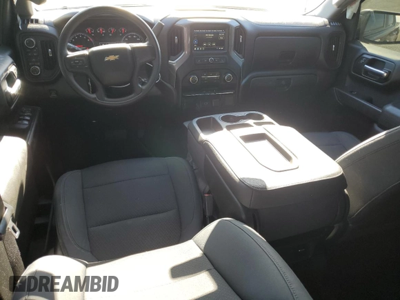 2019 Chevrolet Silverado 1500 Custom with VIN 3GCUYBEF8KG129315, listed as a Copart auction lot 42269665 with 41,486 mi miles and Salvage Title. Bid and sale history available at DreamBid. Image 8.