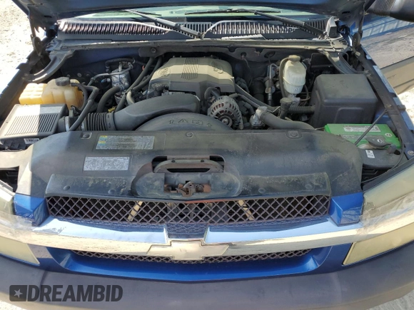 2004 Chevrolet Avalanche LS with VIN 3GNGK22G64G126970, listed as a Copart auction lot 53913325 with 203,065 mi miles and Salvage title. Bid and sale history available at DreamBid. Image 11.