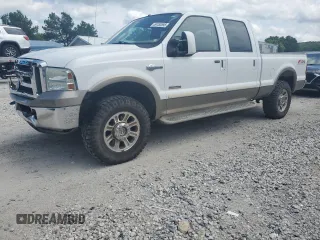 2005 Ford F-250 XL with VIN 1FTSW21P35EA29209, listed as a Copart auction lot 59752895 with 118,621 mi miles and Salvage title. Bid and sale history available at DreamBid. Image 1.