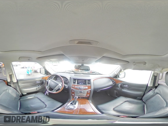 2018 Infiniti QX80 with VIN JN8AZ2NF1J9660116, listed as a Copart auction lot 81897413 with 99,372 mi miles. Bid and sale history available at carsss.com. Image 14.
