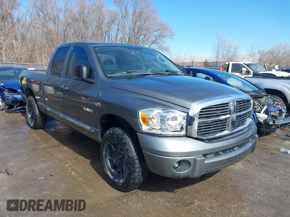 2008 Dodge 1500 SLT with VIN 1D7HA18278S596418, listed as a IAAI auction lot 41620162 with 151,142 mi miles and . Bid and sale history available at DreamBid. Image 1.