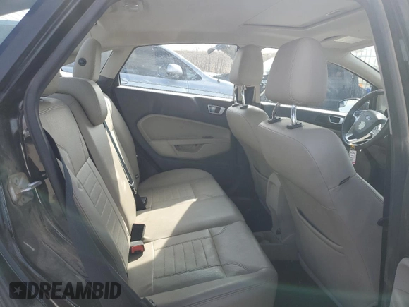 2017 Ford Fiesta Titanium with VIN 3FADP4CJ9HM139325, listed as a Copart auction lot 47852825 with 100,264 mi miles and Salvage Title. Bid and sale history available at carsss.com. Image 10.