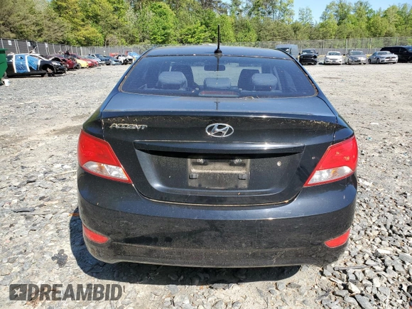 2016 Hyundai Accent SE z VIN KMHCT4AEXGU119405, wystawiony jako Copart lot #54369585 z przebiegiem 102 173 mil mil oraz Szkoda całkowita • Salvage title. Historia ofert i sprzedaży dostępna na DreamBid. Obrazek 6.