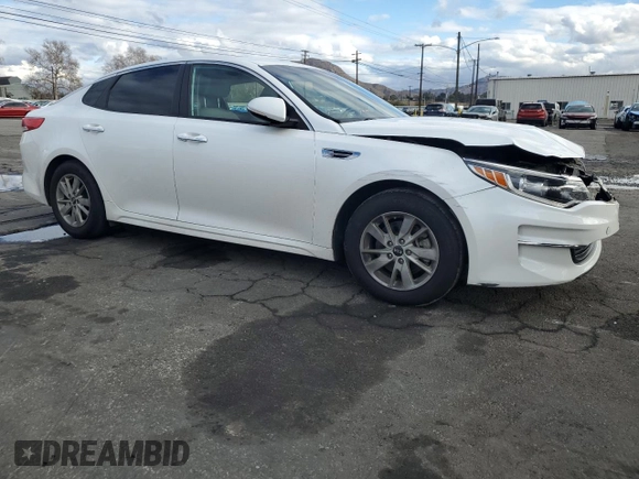2016 Kia Optima LX with VIN KNAGT4L38G5106693, listed as a Copart auction lot 44399315 with 68,394 mi miles and Salvage Title. Bid and sale history available at carsss.com. Image 4.