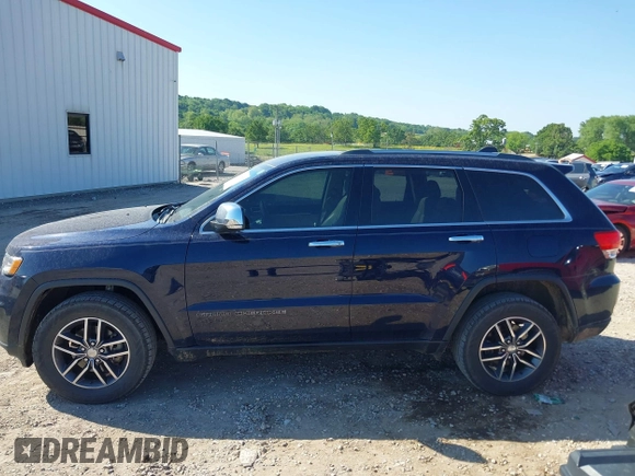 2017 Jeep Grand Cherokee Limited with VIN 1C4RJEBG9HC677036, listed as a IAAI auction lot 42187687 with 127,802 mi miles and . Bid and sale history available at DreamBid. Image 14.