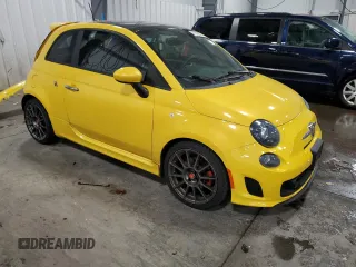2017 FIAT 500 Abarth z VIN 3C3CFFFH3HT548038, wystawiony jako Copart lot #77575204 z przebiegiem 58 757 mil mil oraz Szkody całkowita. Historia ofert i sprzedaży dostępna na DreamBid. Obrazek 4.