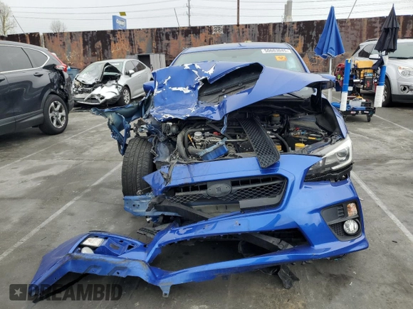 2017 Subaru WRX Limited with VIN JF1VA1J6XH9815475, listed as a Copart auction lot 50603045 with 56,608 mi miles and Salvage Title. Bid and sale history available at carsss.com. Image 5.