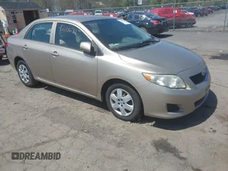 2010 Toyota Corolla with VIN 1NXBU4EE9AZ295128, listed as a IAAI auction lot 42118631 with 197,839 mi miles. Bid and sale history available at carsss.com. Image 1.
