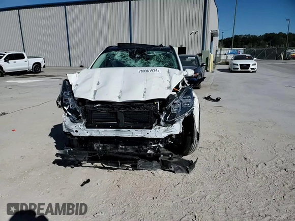 2022 Ford Escape Titanium Plug-In Hybrid with VIN 1FMCU0LZ2NUB80380, listed as a Copart auction lot 80961924 with 7,858 mi miles and Salvage title. Bid and sale history available at DreamBid. Image 12.