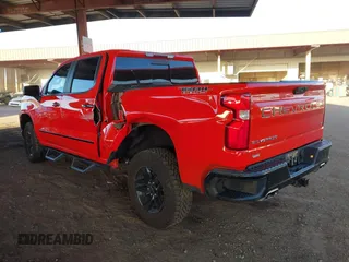 2021 Chevrolet Silverado 1500 LT Trail Boss with VIN 3GCPYFED1MG150609, listed as a IAAI auction lot 41709045 with 51,863 mi miles and . Bid and sale history available at DreamBid. Image 3.