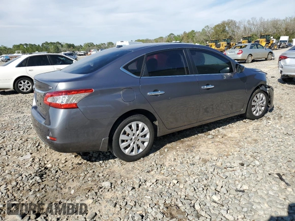 2015 Nissan Sentra SV with VIN 3N1AB7AP8FL695877, listed as a Copart auction lot 50510105 with 143,883 mi miles and Salvage Title. Bid and sale history available at carsss.com. Image 3.