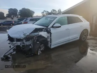 2023 Audi Q8 Prestige z VIN WA1FVBF1XPD046732, wystawiony jako Copart lot #85086854 z przebiegiem 9 603 mil mil oraz Szkoda całkowita • Salvage title. Historia ofert i sprzedaży dostępna na DreamBid. Obrazek 1.