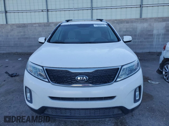 2015 Kia Sorento LX with VIN 5XYKTDA7XFG652288, listed as a Copart auction lot 77898474 with 125,497 mi miles and Clean Title. Bid and sale history available at carsss.com. Image 5.