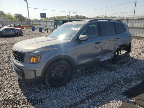 2024 Kia Telluride EX X-Line with VIN 5XYP3DGC2RG442654, listed as a Copart auction lot 51484725 with 13,079 mi miles and Salvage title. Bid and sale history available at DreamBid. Image 1.