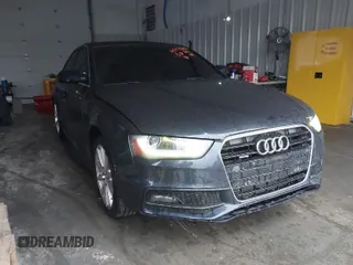 2014 Audi A4 Premium Plus with VIN WAUFFAFL7EN040132, listed as a IAAI auction lot 41717787 with 194,009 mi miles. Bid and sale history available at carsss.com. Image 1.