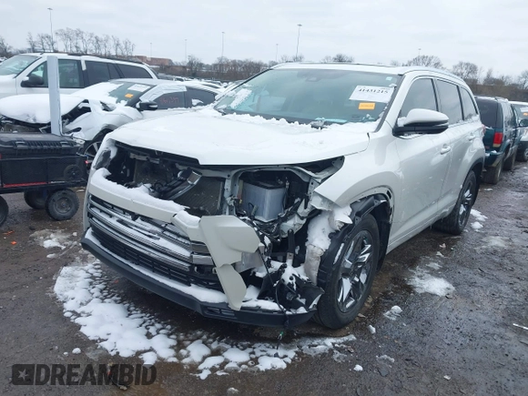 2019 Toyota Highlander Limited with VIN 5TDDZRFH2KS746197, listed as a IAAI auction lot 41431215 with Not provided miles and . Bid and sale history available at DreamBid. Image 2.