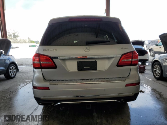 2018 Mercedes-Benz GLS with VIN 4JGDF6EE6JB116201, listed as a Copart auction lot 43368923 with 52,765 mi miles. Bid and sale history available at carsss.com. Image 6.