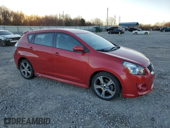 2009 Pontiac Vibe GT with VIN 5Y2SR67059Z407568, listed as a Copart auction lot 87123094 with 174,746 mi miles and Clean Title. Bid and sale history available at carsss.com. Image 4.
