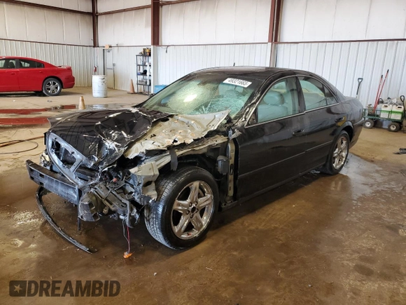 2002 Lincoln LS w/Base Pkg with VIN 1LNHM87A52Y637339, listed as a Copart auction lot 49321665 with Not Provided miles and Salvage Title. Bid and sale history available at carsss.com. Image 1.