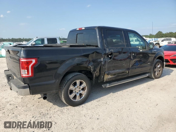 2015 Ford F-150 XL with VIN 1FTEW1CP2FKF01388, listed as a Copart auction lot 53575735 with 236,719 mi miles and Salvage title. Bid and sale history available at DreamBid. Image 3.