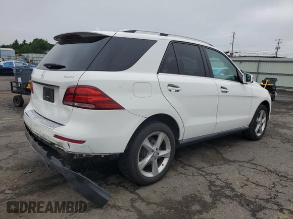 2016 Mercedes-Benz GLE 350 with VIN 4JGDA5HB0GA635107, listed as a Copart auction lot 60885755 with 143,680 mi miles and Salvage title. Bid and sale history available at DreamBid. Image 3.