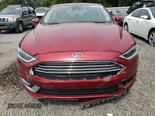 2018 Ford Fusion Titanium with VIN 3FA6P0RU9JR120124, listed as a Copart auction lot 54992384 with 117,170 mi miles and Salvage Title. Bid and sale history available at DreamBid. Image 5.