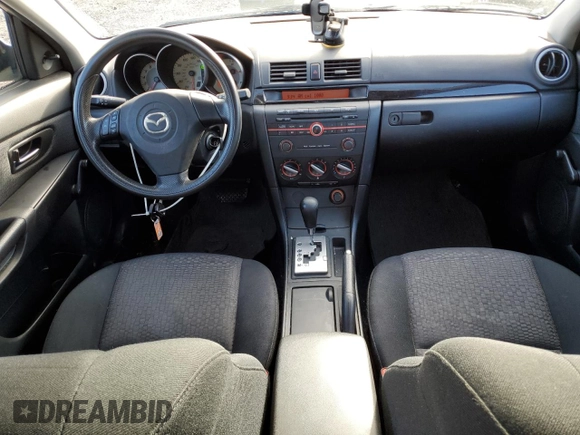 2008 Mazda 3 i Sport with VIN JM1BK12F581129562, listed as a Copart auction lot 47996295 with 101,433 mi miles and Salvage Title. Bid and sale history available at DreamBid. Image 8.