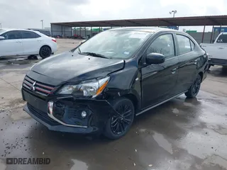 2022 Mitsubishi Mirage G4 ES with VIN ML32FUFJ0NHF01919, listed as a IAAI auction lot 41542271 with 15,634 mi miles. Bid and sale history available at carsss.com. Image 6.