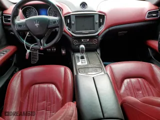 2015 Maserati Ghibli with VIN ZAM57XSA5F1149616, listed as a Copart auction lot 71738433 with 82,300 mi miles. Bid and sale history available at carsss.com. Image 8.