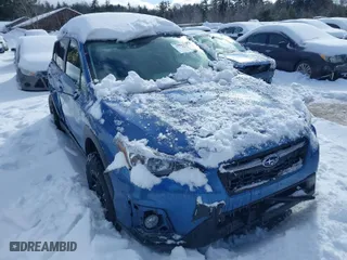 2018 Subaru Crosstrek Premium with VIN JF2GTADC5J8240746, listed as a IAAI auction lot 41554209 with NaN miles. Bid and sale history available at carsss.com. Image 1.