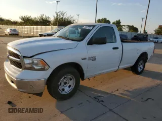 2020 Ram 1500 Tradesman z VIN 3C6JR6DT4LG168958, wystawiony jako Copart lot #75267224 z przebiegiem 88 043 mil mil oraz Szkoda całkowita • Salvage title. Historia ofert i sprzedaży dostępna na DreamBid. Obrazek 1.