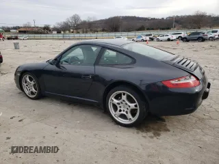 2007 Porsche 911 Carrera with VIN WP0AA29987S710907, listed as a Copart auction lot 84843114 with 0 mi miles and Salvage Title. Bid and sale history available at carsss.com. Image 2.