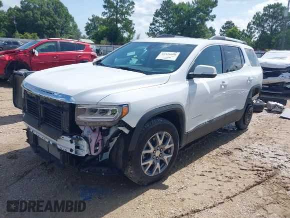 2021 GMC Acadia SLT with VIN 1GKKNMLS7MZ105137, listed as a IAAI auction lot 42526856 with 16,290 mi miles and . Bid and sale history available at DreamBid. Image 19.