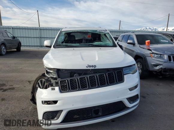 2019 Jeep Grand Cherokee High Altitude with VIN 1C4RJFCG4KC696136, listed as a Copart auction lot 46701345 with Not provided miles and Salvage title. Bid and sale history available at DreamBid. Image 5.