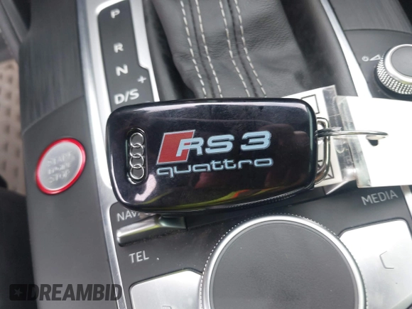 2020 Audi RS 3 with VIN WUABWGFF4LA904611, listed as a IAAI auction lot 42860543 with 36,566 mi miles and . Bid and sale history available at DreamBid. Image 11.