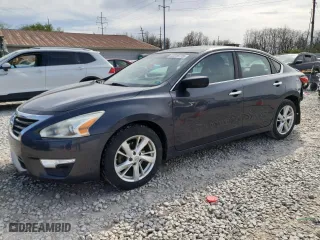 2013 Nissan Altima 2.5 SL with VIN 1N4AL3AP7DC140579, listed as a Copart auction lot 53319775 with 61,557 mi miles and Salvage Title. Bid and sale history available at carsss.com. Image 1.