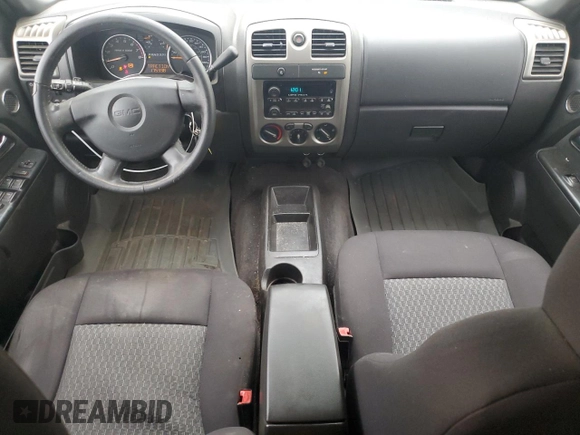 2011 GMC Canyon SLE1 with VIN 1GTH5MFEXB8129303, listed as a Copart auction lot 58571285 with 175,338 mi miles and Salvage title. Bid and sale history available at DreamBid. Image 8.