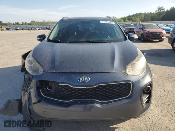2018 Kia Sportage EX with VIN KNDPNCAC3J7319878, listed as a Copart auction lot 52171425 with 100,612 mi miles and Salvage title. Bid and sale history available at DreamBid. Image 5.