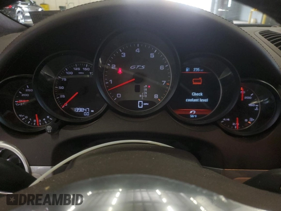 2014 Porsche Cayenne GTS with VIN WP1AD2A24ELA71615, listed as a Copart auction lot 54121245 with 139,847 mi miles and Clean title. Bid and sale history available at DreamBid. Image 9.