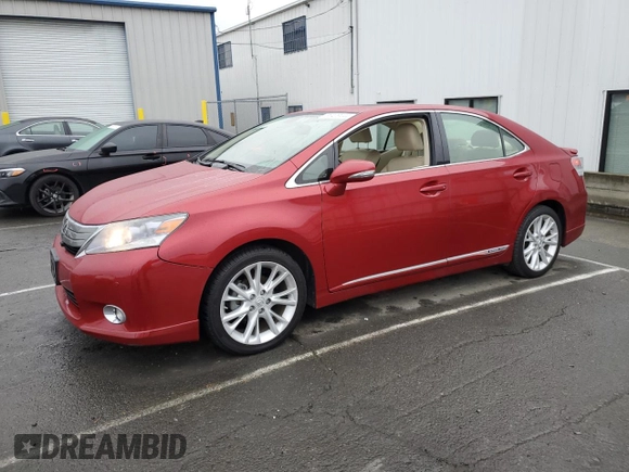 2010 Lexus HS 250h with VIN JTHBB1BA6A2029439, listed as a Copart auction lot 86409444 with 147,194 mi miles and Salvage Title. Bid and sale history available at DreamBid. Image 1.