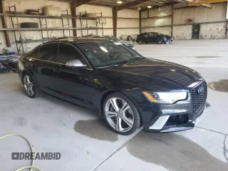 2013 Audi S6 Prestige with VIN WAUF2AFC4DN154826, listed as a Copart auction lot 72783754 with 67,582 mi miles and Salvage Title. Bid and sale history available at carsss.com. Image 4.