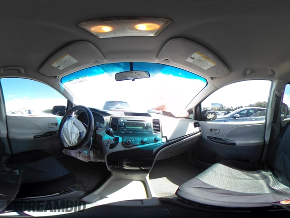 2011 Toyota Sienna with VIN 5TDZK3DC0BS078642, listed as a IAAI auction lot 41802147 with 263,309 mi miles. Bid and sale history available at carsss.com. Image 19.