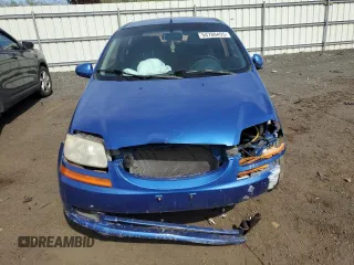 2006 Chevrolet Aveo LS with VIN KL1TD56696B575499, listed as a Copart auction lot 54780455 with 125,167 mi miles and Salvage title. Bid and sale history available at DreamBid. Image 5.