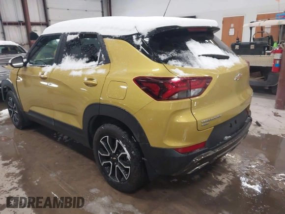 2023 Chevrolet TrailBlazer ACTIV with VIN KL79MSSL7PB175372, listed as a IAAI auction lot 41286447 with 18,243 mi miles and . Bid and sale history available at DreamBid. Image 3.