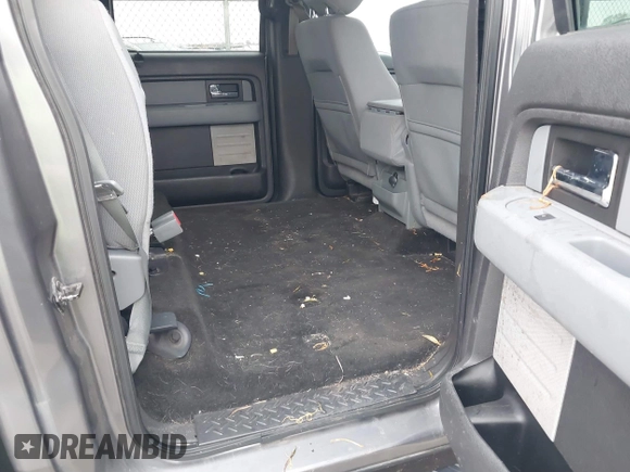 2012 Ford F-150 XL with VIN 1FTFW1ET0CKE35059, listed as a IAAI auction lot 41843853 with 183,544 mi miles. Bid and sale history available at carsss.com. Image 8.