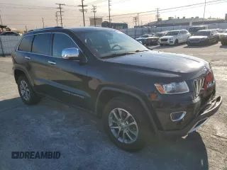2014 Jeep Grand Cherokee Limited with VIN 1C4RJEBMXEC336472, listed as a Copart auction lot 87678015 with 95,741 mi miles and Salvage Title. Bid and sale history available at carsss.com. Image 4.