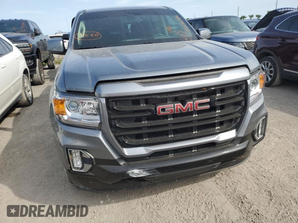 2022 GMC Canyon 2WD Elevation with VIN 1GTG5CEN0N1229995, listed as a Copart auction lot 74576744 with 13,738 mi miles and Non Repairable. Bid and sale history available at carsss.com. Image 5.