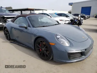 2017 Porsche 911 Carrera S with VIN WP0CB2A95HS154753, listed as a Copart auction lot 42679694 with 87,573 mi miles. Bid and sale history available at carsss.com. Image 4.